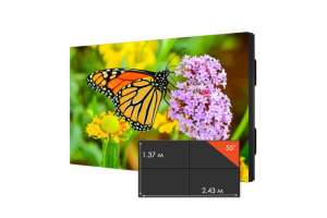  Фото видеостена 3x2 nec un552s 55" (шов: 0,88) - фото 3