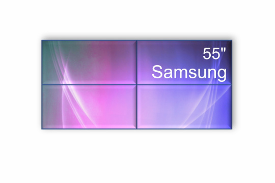 Изображение Видеостена 2x2 Samsung 55" VH55C-E