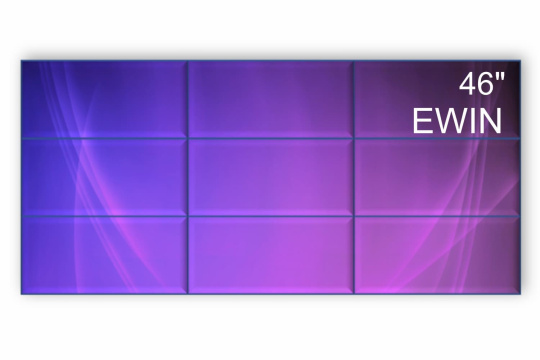 Изображение Видеостена 3x3  EWIN 46" BT46L