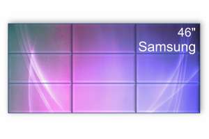  Фото видеостена 3x3 samsung 46" vm46t-u - фото 2