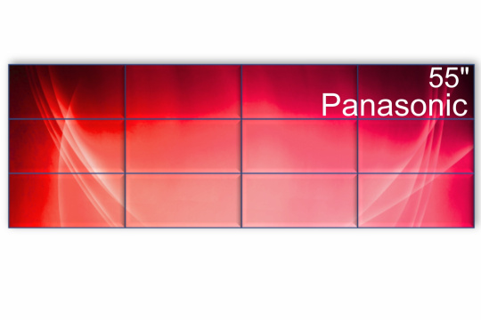 Изображение Видеостена 4x3 Panasonic 55" TH-55VF2HW