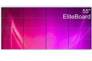  Фото видеостена 4x4 eliteboard 55" be-55d7 - фото 2